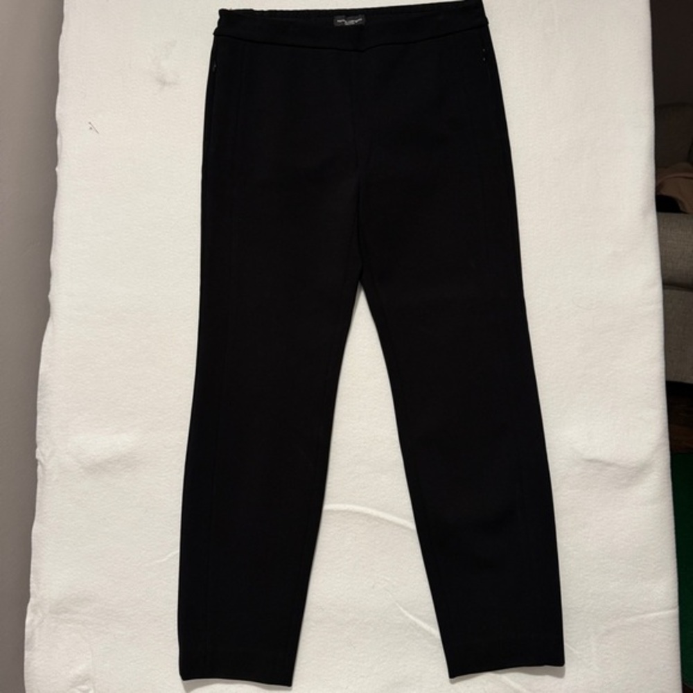 Narciso Rodriguez Black Straight Leg Pants